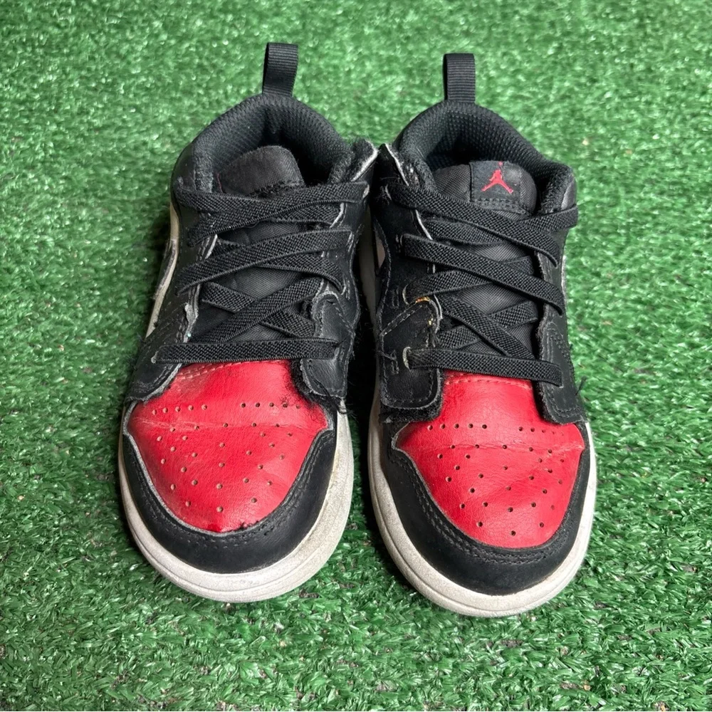 Nike Air Jordan 1 ALT Low Athletic Shoes ‘Bred Toe ’ DR9747 161 -‎ Size 9C